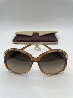 Vintage Ray Ban USA Style 36 Burgundy Sunglasses B&L Lenses GLAM/RETRO  O-120 - Image 1 of 4