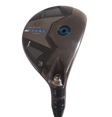 Callaway Paradym Ai Smoke Triple Diamond U Tour Model 3 Wood 15° Tensei 75 Stiff - Image 1 of 4