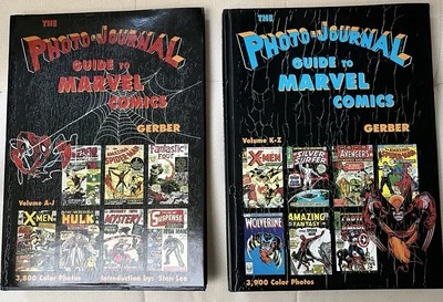 Photo-Journal Guide to Marvel Comics Volume 3 (A -J) AND 4 (K-Z)  Hardcover - Image 1 of 3