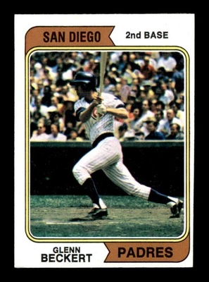 1974 Topps #241 Glenn Beckert SD NM/NM+ X3592714 - Imagem 1 de 3