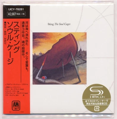 Sting - The Soul Cages / The Police Ltd Japan Mini LP SHM CD / MINT Out of print - Bild 1 von 2
