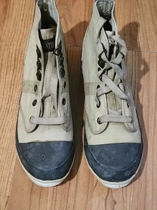 Botas de vadeadores Hodgman para hombre talla 5 beige caña de acero con cordones logotipo calzado de pesca - Imagen 1 de 4