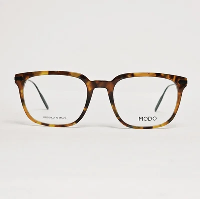 Gafas MODO Seigel para hombre hechas a mano en Brooklyn cuadradas/ovaladas en tortuga | 52 mm Foto 1 de 4