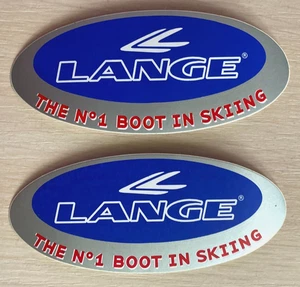 LANGE set of two stickers - Ski - Picture 1 of 4