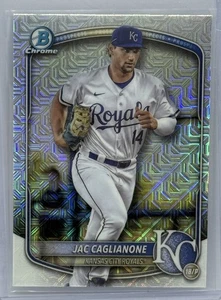 Jac Caglianone - 2025 Bowman Chrome #BCP-103 Mega Box Mojo Refractor ROYALS - Bild 1 von 2