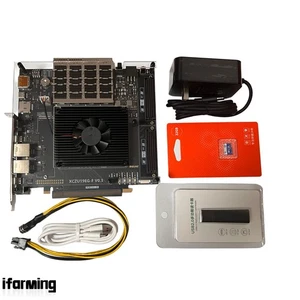 Kit de placa de desarrollo MPSoC XCZU19EG-F V0.3 AMR+FPGA QSFP28 10Gbps Ethernet - Imagen 1 de 4