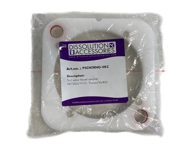 AGILENT DA TruCentre Magnetic Alignment Plate Collar Vessel Adapter PSCNTRNG-VKC - Image 1 of 4