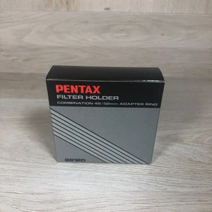 PENTAX Filter Holder Combination 49/52mm Adapter Ring NEW! - Picture 1 of 8