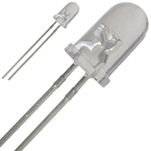 LED 10MM ALTA LUMINOSITA LUCE BIANCO GHIACCIO 8Kmcd 25° - Imagen 1 de 1