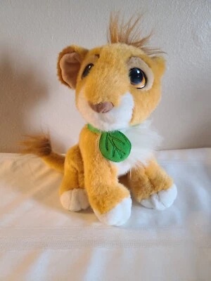 Плюшевая детская симба Lion King Purring 10 дюймов винтаж Disney Mattel 1994 - Изображение 1 из 4