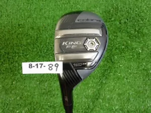 Cobra King F8 Grey 19* 3 Left Hand Hybrid Aldila NV 85 X Extra Stiff Graphite - Picture 1 of 7