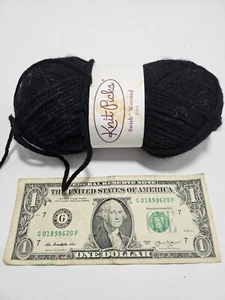 Knit Picks Swish Worsted Black 110 Yards 50 Grams Yarn - Lot 99976 - Picture 1 of 3
