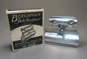 NOS Vtg. Berghman USA Adjustable Ice Skate Sharpener in Original Box - Picture 1 of 13