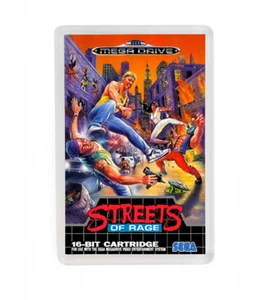 Streets of Rage Sega Mega Drive Fridge Magnet - Picture 1 of 1