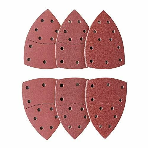 Carta Vetrata 150 Mm Velcro 50 Pezzi 180 Grana Velcro Dischi