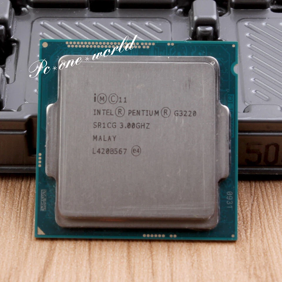 100% OK SR1CG Intel Pentium G3220 3GHz Processor Socket 1150 CPU 5 GT/s DMI - Image 1 of 1