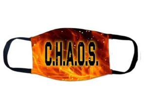 Face Mask - WHOLESALE C.H.A.O.S. FIREFIGHTER Washable/REUSABLE MASK - Picture 1 of 7