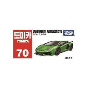 Tomica Mini Diecast Car Lamborghini Aventador SVJ Toys Figure Takaratomy Kidult