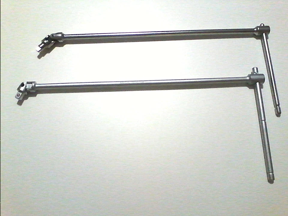 SET CHIAVI A T SNODATE LUNGHE 45 CM PER BUSSOLE ATTACCO QUADRO DA 1/4" E 3/8 " - Immagine 1 di 1