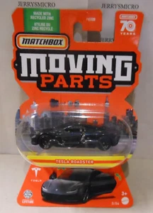 MATCHBOX 70 YEARS MOVING PARTS SERIES TESLA ROADSTER IN BLACK #3/54 - Picture 1 of 1