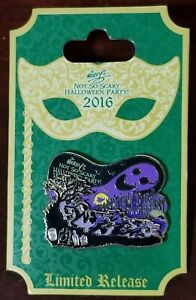 Disney Mickey's Not So Scary Halloween Party 2016 Ghost Logo Pin Limited Release