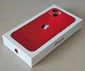 APPLE iPhone 13 PRODUCT RED 128GB  EMPTY BOX ONLY  Original Genuine Retail - Photo 1 sur 4