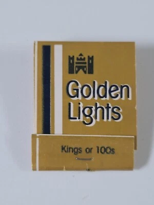 Matchbook Golden Lights Kings or 100s Cigarettes Unused - Image 1 of 3