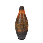 Vintage Vase D'Argental Style Glass France XX Century