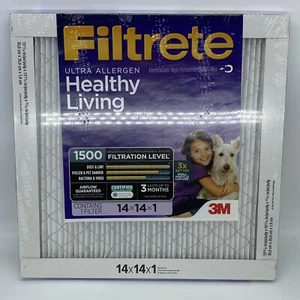 3M Filter 14 Zoll x 14 Zoll x 1 Zoll Ultra Allergen Healthy Living 1550 MPR - Bild 1 von 3