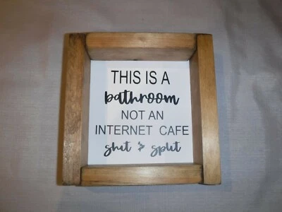 Farmhouse wall hanging shelfsitter teired tray festive handmade gift rustic home - Image 1 of 4