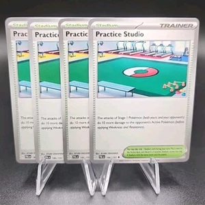 4x Pokémon Practice Studio Playset Scarlet & Violet Paldea Evolved Stadium - Picture 1 of 1