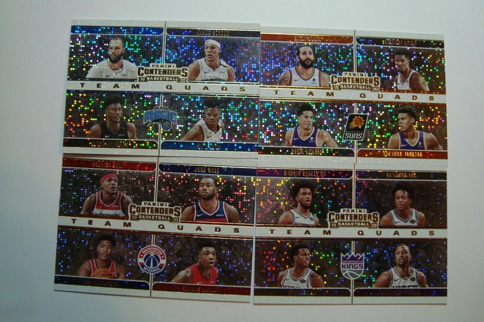 2019-20 Panini Contenders Basketball Singles & Inserts ~ Drop Down Menu - Image 1 of 1