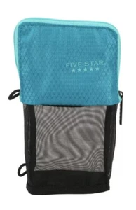 Mead Five Star Stand ‘N Store Pencil Pouch Fits 3 Ring Binder, Polyester - Teal - Picture 1 of 4