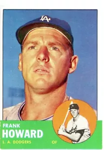1963 Topps - #123 Frank Howard - Bild 1 von 2