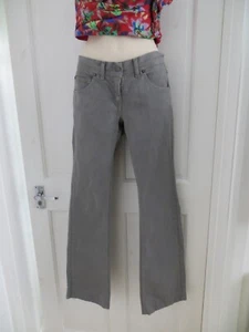 Alexander McQueen Vaqueros Gris Tiro Bajo Logo Bolsillo Talla 44 W34 L31" - Imagen 1 de 14