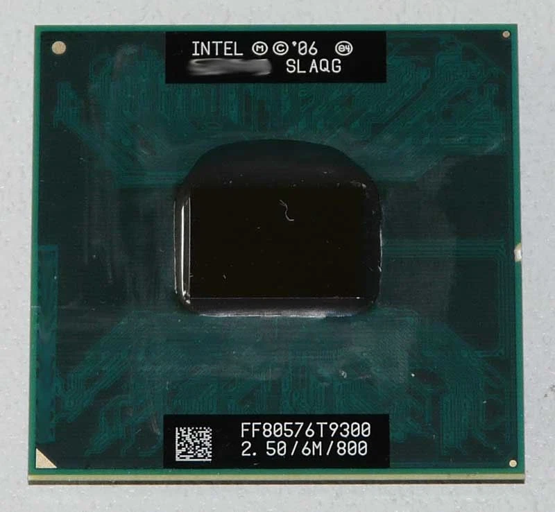 Intel Core 2 Duo T9300 (FF80576GG0606M) SLAYY SLAQG CPU 800/2.5 GHz  - Image 1 of 1