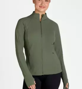 8 colors Avia Soft Sculpt Nylon Core Athletic Jacket - Workout Jogging Running - Picture 1 of 34
