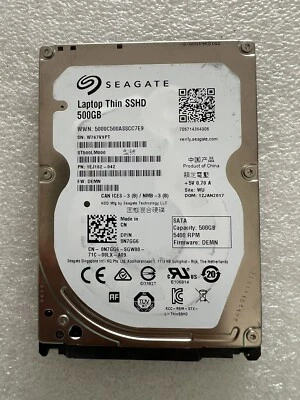 ST500LM000 P/N: 1EJ162-041 F/W: DEMG WU W76 Seagate 500GB 2.5" HDD N7GG6 A3 - Image 1 of 2