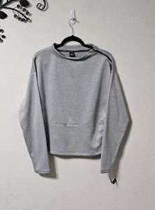 Champion Sweatshirt Womens M Tech Fleece Wick Moisture Long Sleeve Pullover Gray - Picture 1 of 8