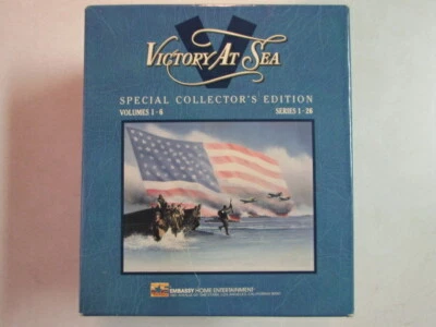 VICTORY AT SEA SPECIAL COLLECTOR'S EDITION VOLUMES 1-6 SERIES 1-26 VHS VIDEOTAPE - Image 1 of 3