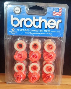 brother 3010 Lift-Off Correction Tapes 11of 12 4 brother Daisy Wheel Typewriters - Picture 1 of 6