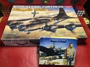 ACADEMY 2188 B-17F Flying Fortress "Memphis Belle" scala 1:72 Compreso Personale - Foto 1 di 16