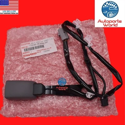 GENUINO TOYOTA TUNDRA SEQUOIA CONDUCTOR IZQUIERDO GRIS HEBILLA CINTURÓN SEGURIDAD 73240-0C080-B0 Foto 1 de 3