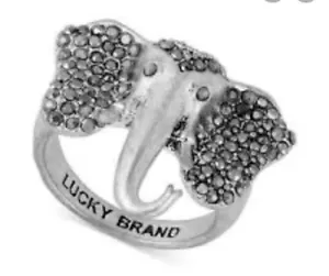 $35 Lucky Brand Elephant Ring, Size 7 E-27 - Picture 1 of 6