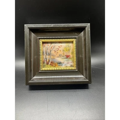 Pintura esmaltada de colección sobre cobre firmada por F.J.Carmona Limoges Francia Foto 1 de 4