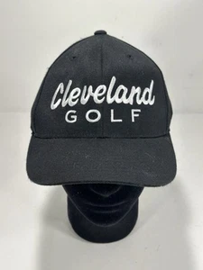 Baseballmütze Cleveland Golf Tour Serie perfekte Passform schwarz Small/Medium nicht verstellbar - Bild 1 von 6
