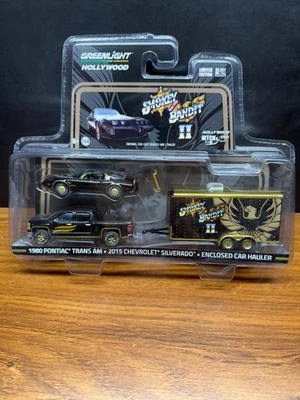 GREENLIGHT Smokey And The Bandit II Trans Am/Chevy Pickup Hitch And Tow Set 1:64 - Image 1 of 4