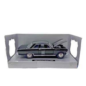New Ray - 1964 Chevy Nova SS Die-Cast Maßstab 1:25 Modellauto schwarz unbenutzt, ohne Box - Bild 1 von 17