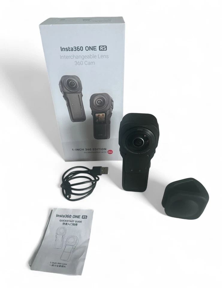 Insta360 ONE RS 1-Inch 360 Action Cam Leica Kamera Top Zustand MwSt - Bild 1 von 4