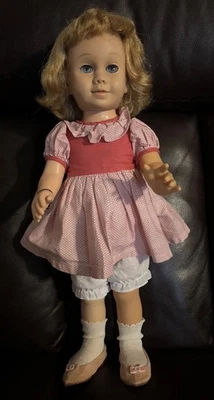 Mattel 1969 Vintage Chatty Cathy Dress And Shoes Original (TALKS) - Image 1 of 4